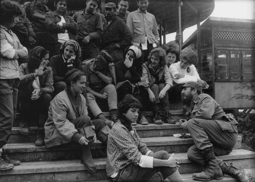Speaking with families, 1965